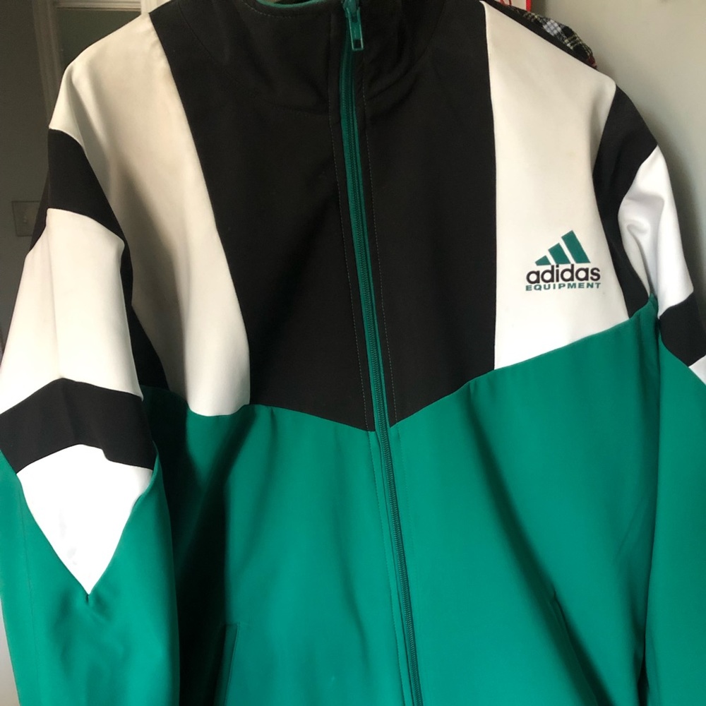 Adidas EQT jacket medium weight.